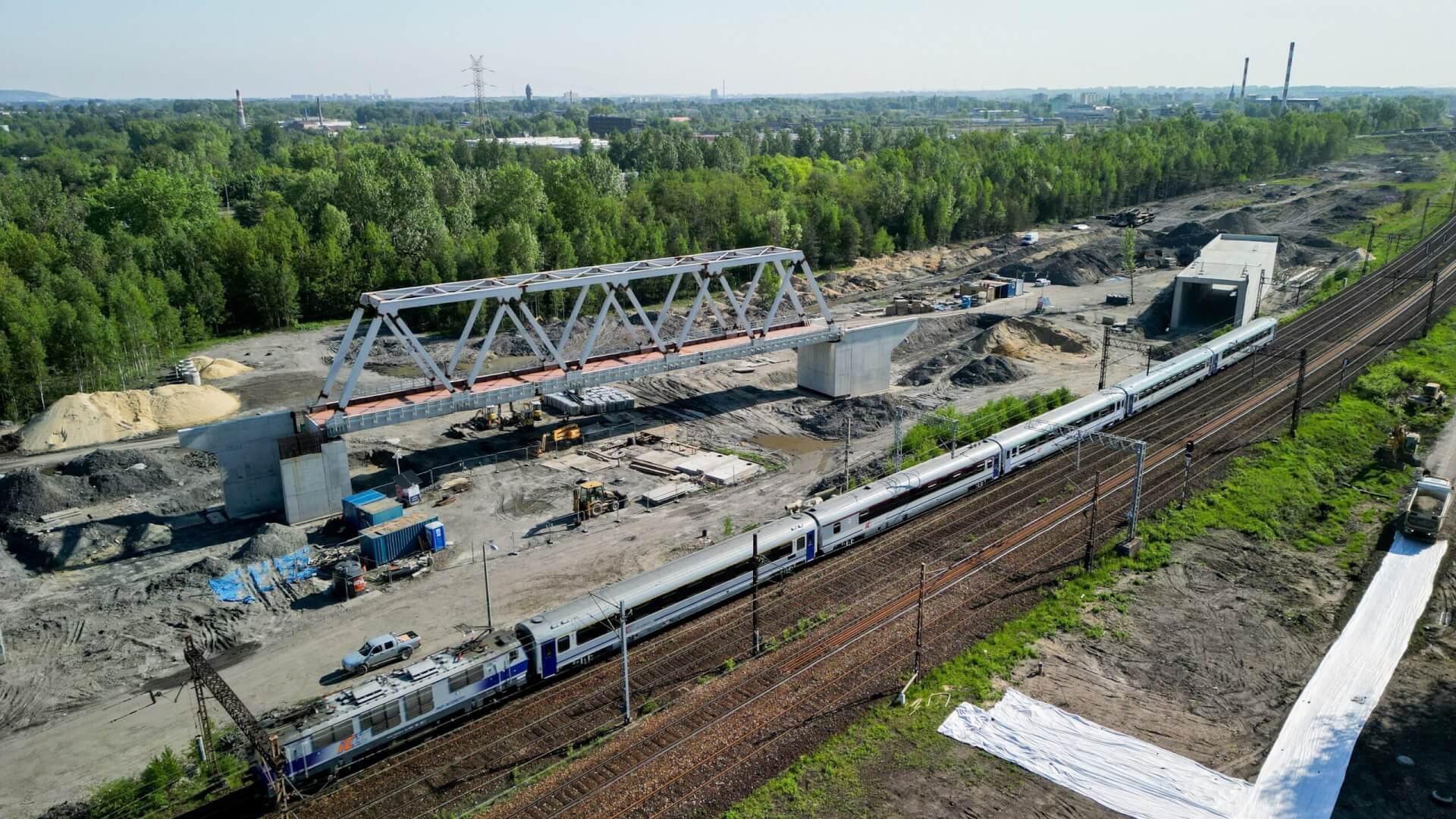 PKP PLK przeprowadza ﻿największą kolejową inwestycję w historii województwa śląskiego