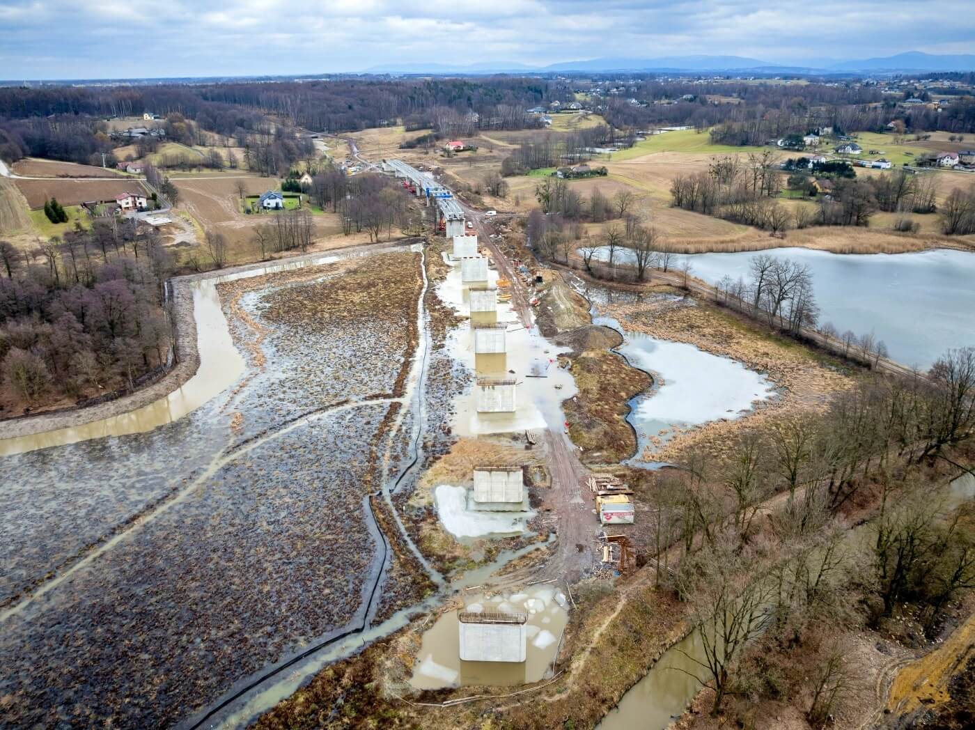 Nowy most kolejowy w Zebrzydowicach fot Łukasz Hachuła PLK SA
