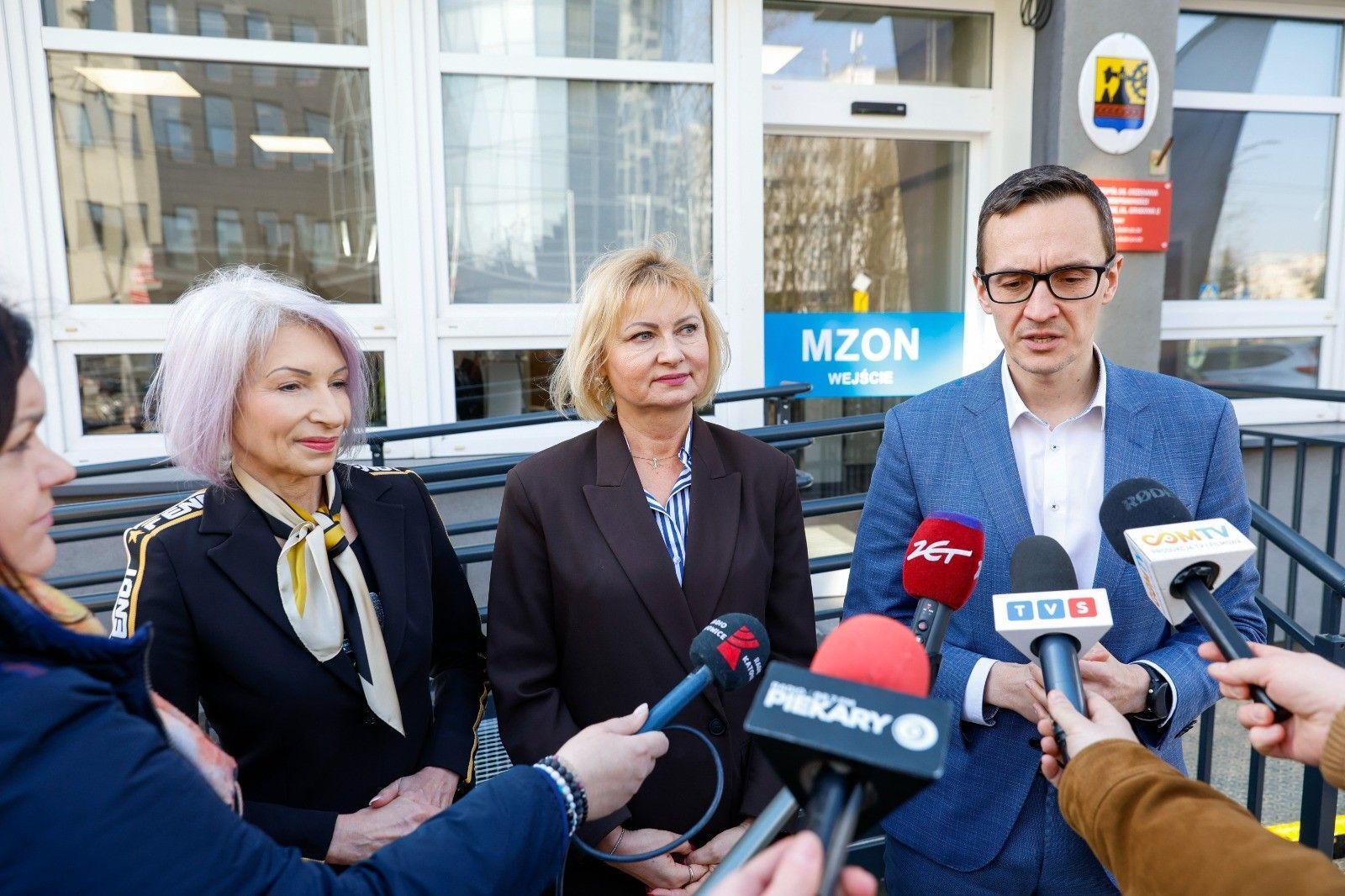 O działaniach Katowic na rzecz osob z niepelnosprawnosciami opowiedzial Maciej Stachura wiceprezydent Katowic fot KAW