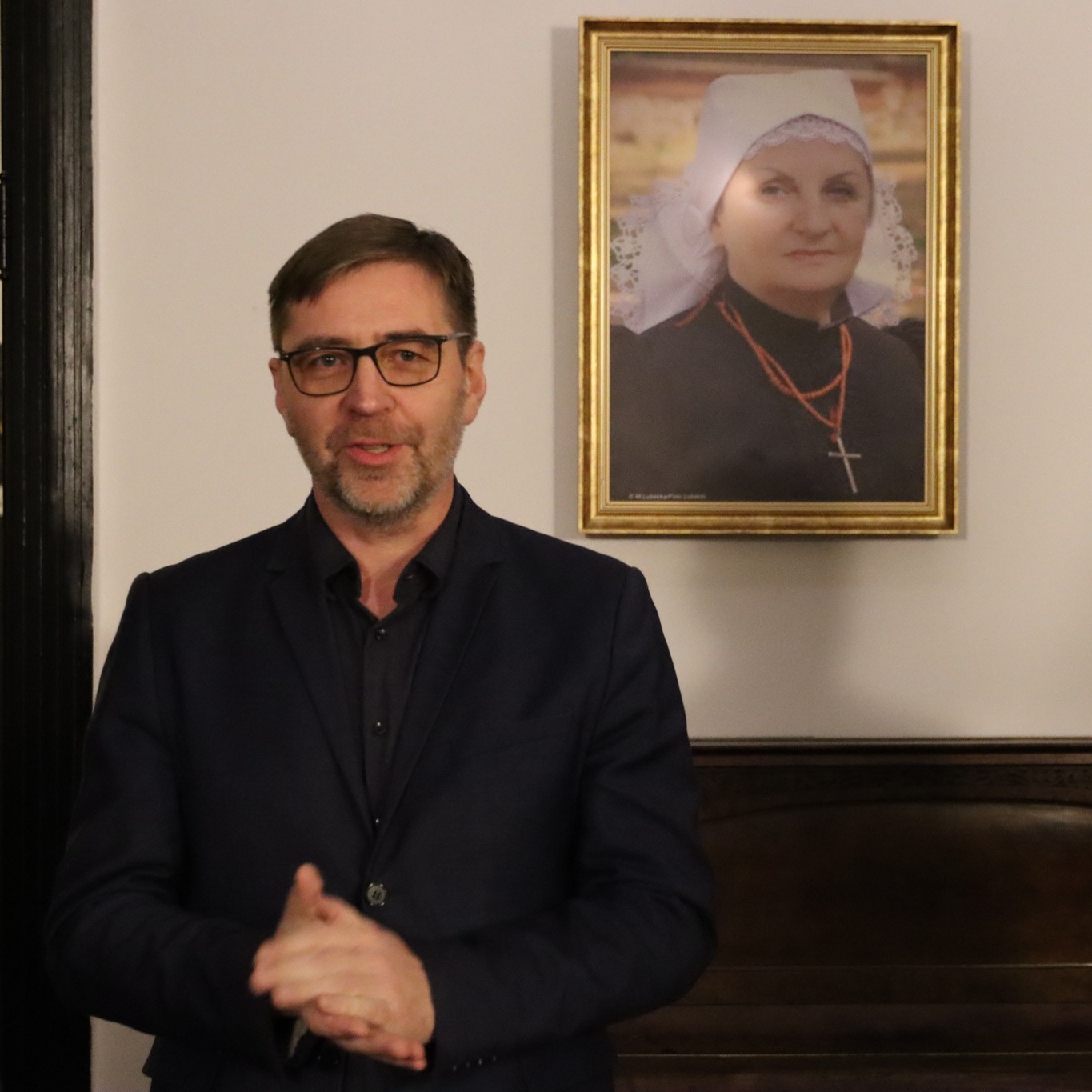 Odsłonięcie tablic pamiątkowych w Willi Kocura w Katowicach