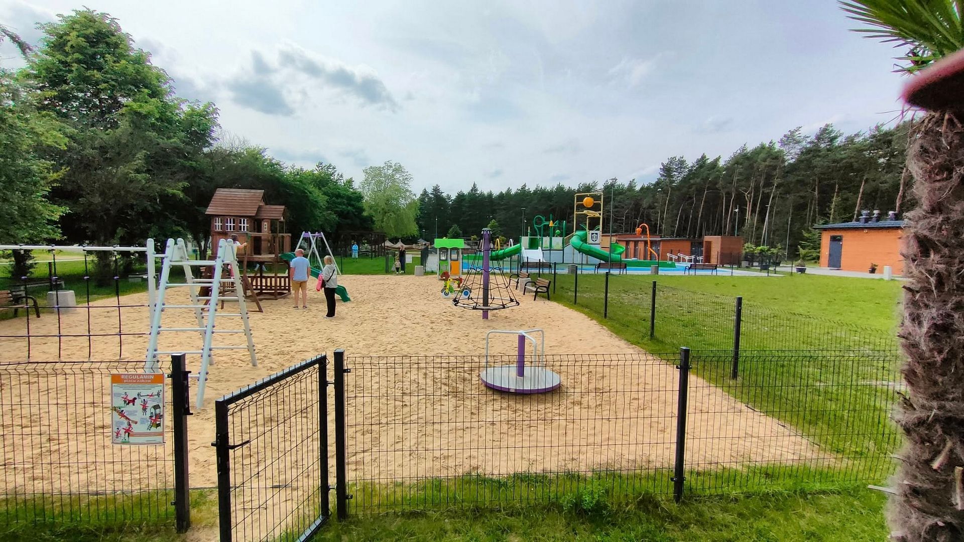 Ośrodek Rekreacyjno-Wypoczynkowy «Krępa» w Ogrodzieńcu.