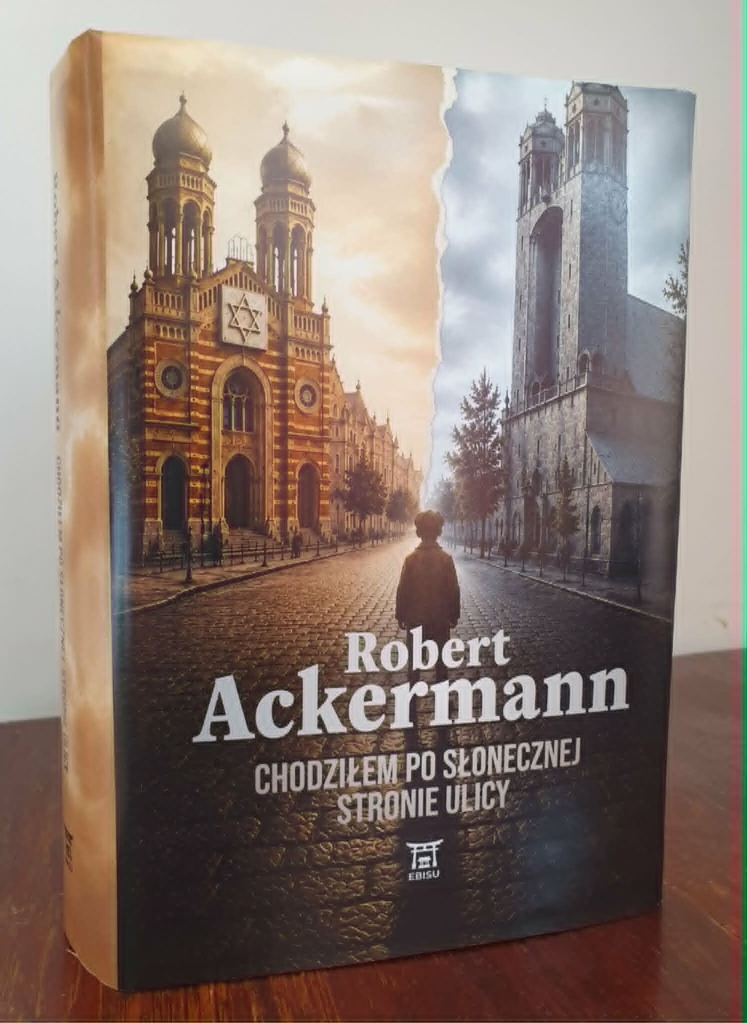 Okładka książki pt Chodziłem po słonecznej stronie ulicy