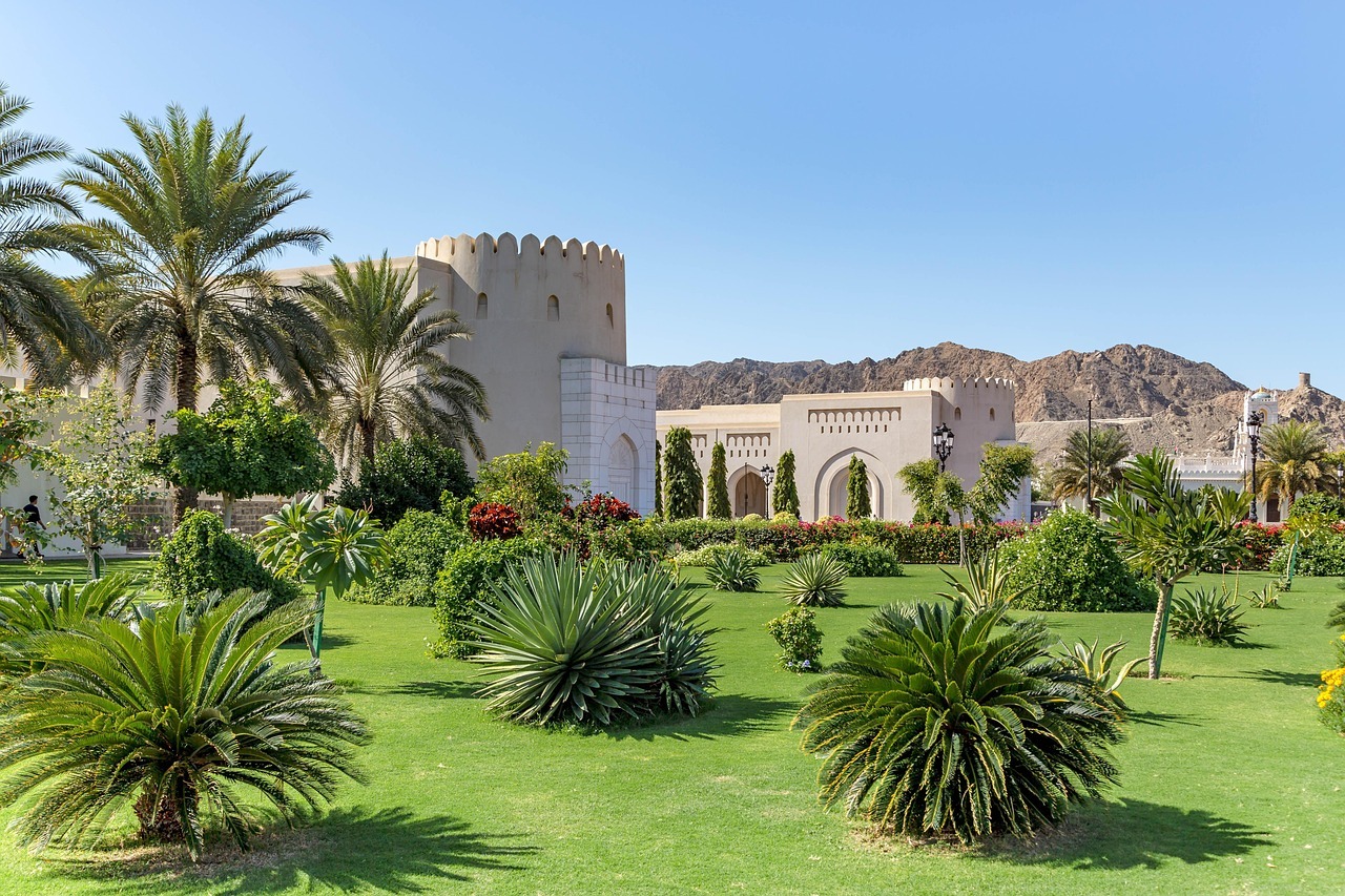 Oman, palac