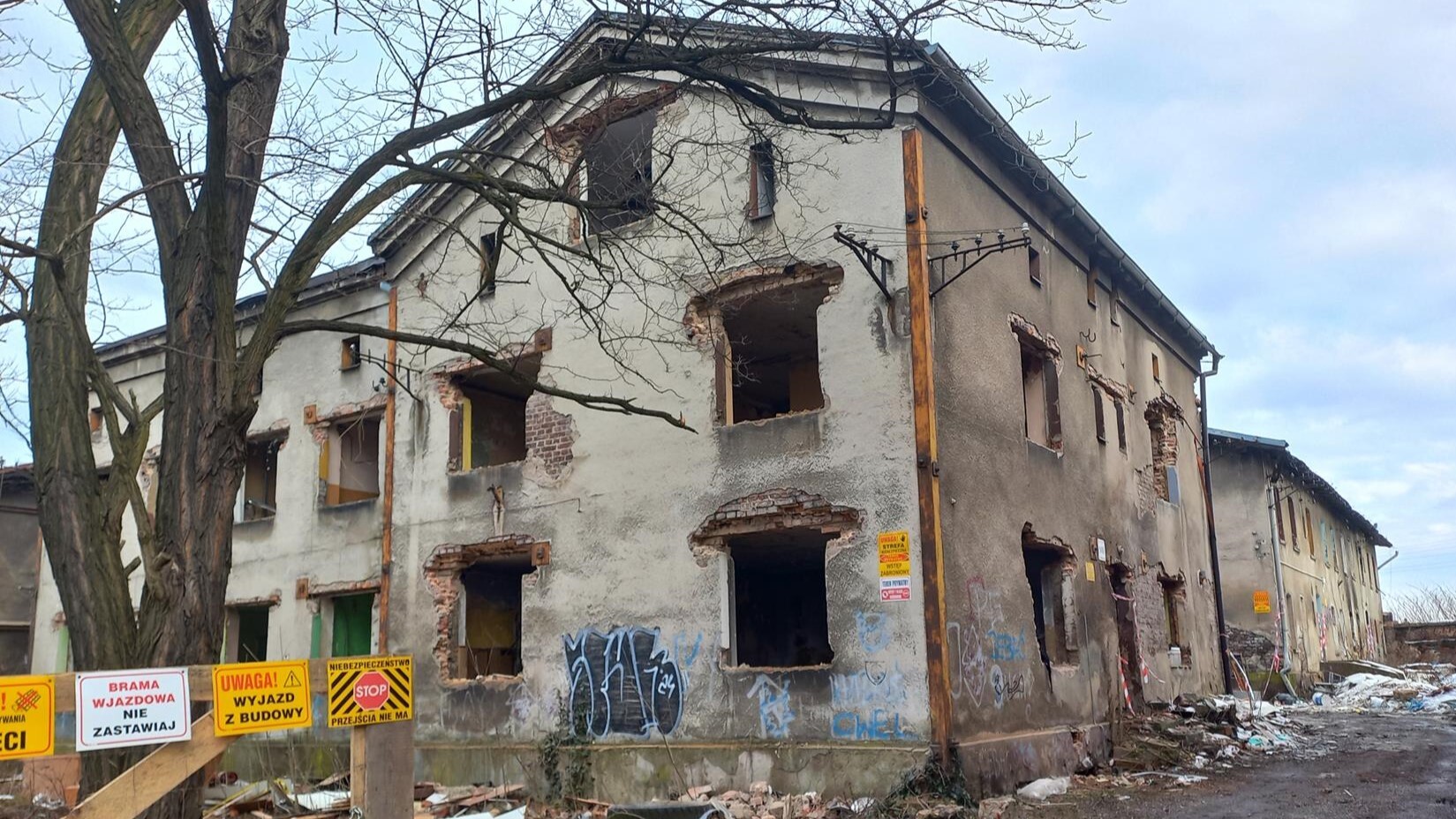 Kolonia Fryderyka, Katowice, wyburzanie
