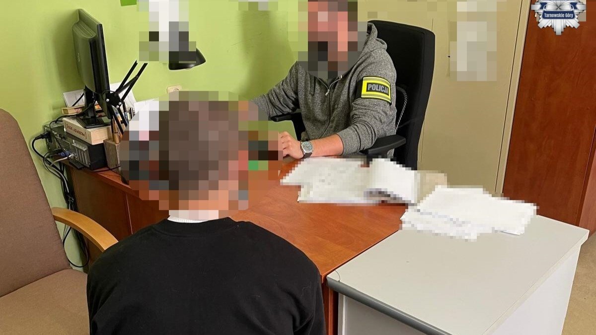 Zatrzymanie oszustów w Tarnowskich Górach