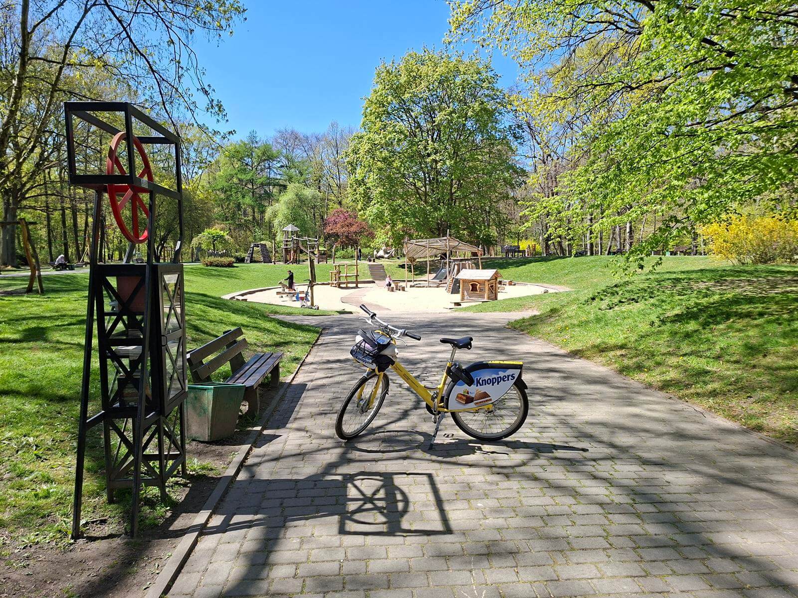 Park Kościuszki - plac zabaw