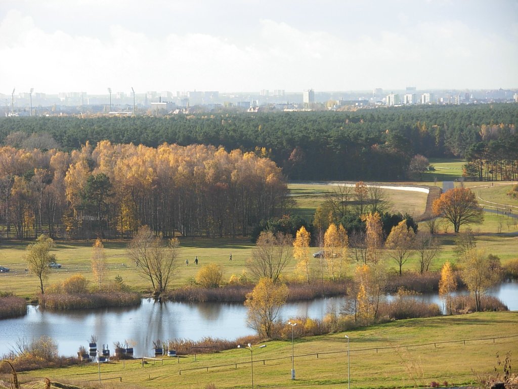 Park Myślęcinek w Bydgoszczy to największy park miejski w Polsce