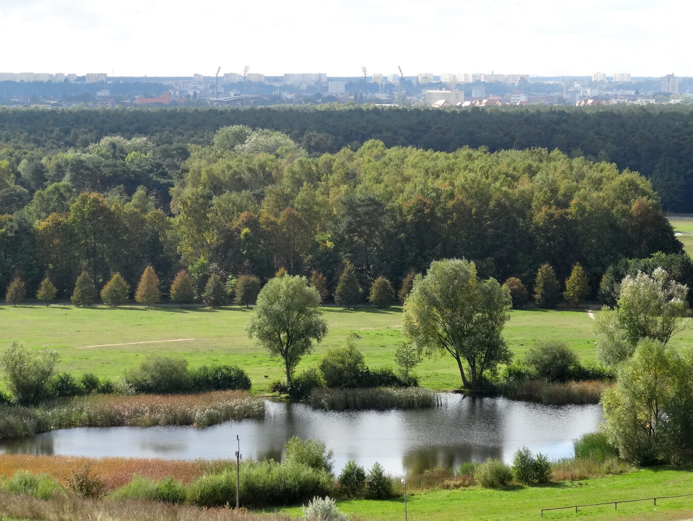 Park Myślęcinek w Bydgoszczy to największy park miejski w Polsce