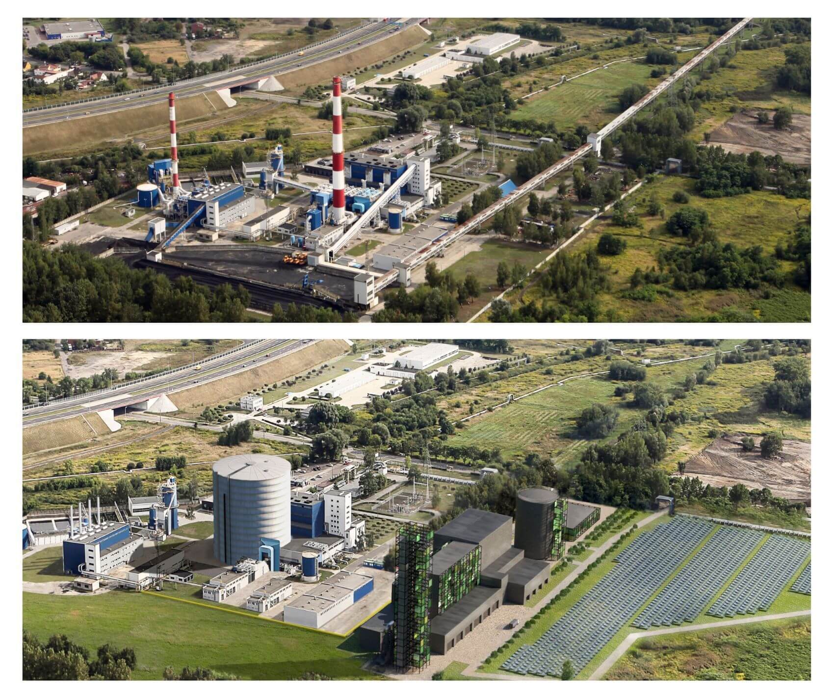 Tak będzie wyglądać Park Zielonej Energii przy elektrociepłowni