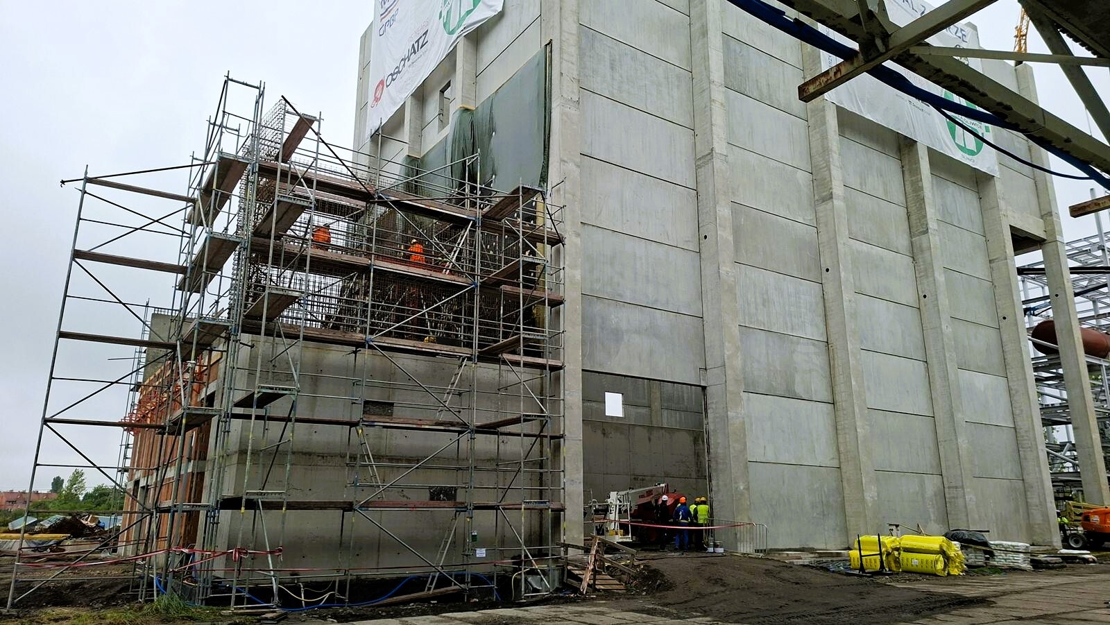 Park Zielonej Energii Gliwice, budowa