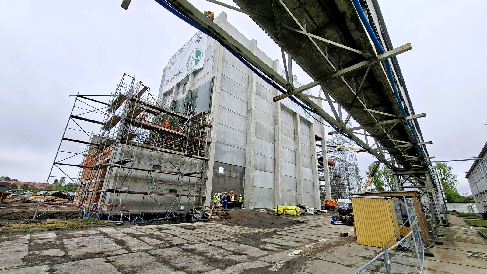 Park Zielonej Energii Gliwice, budowa