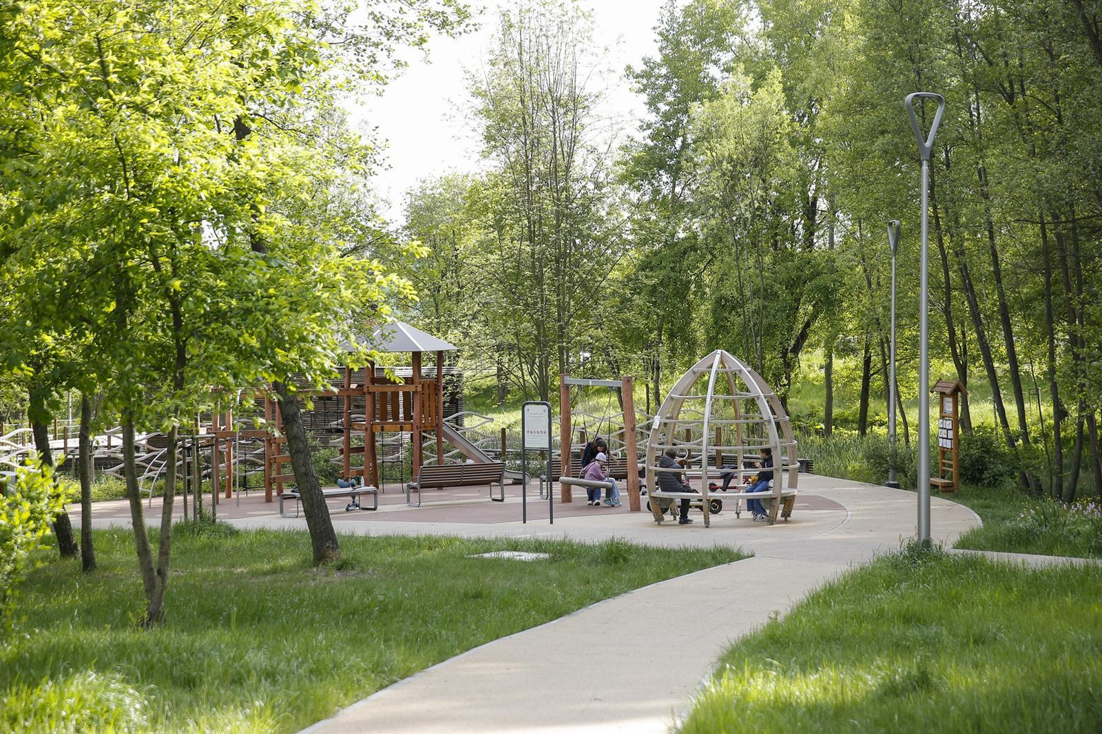 Park przy ul Wantuły, Katowice