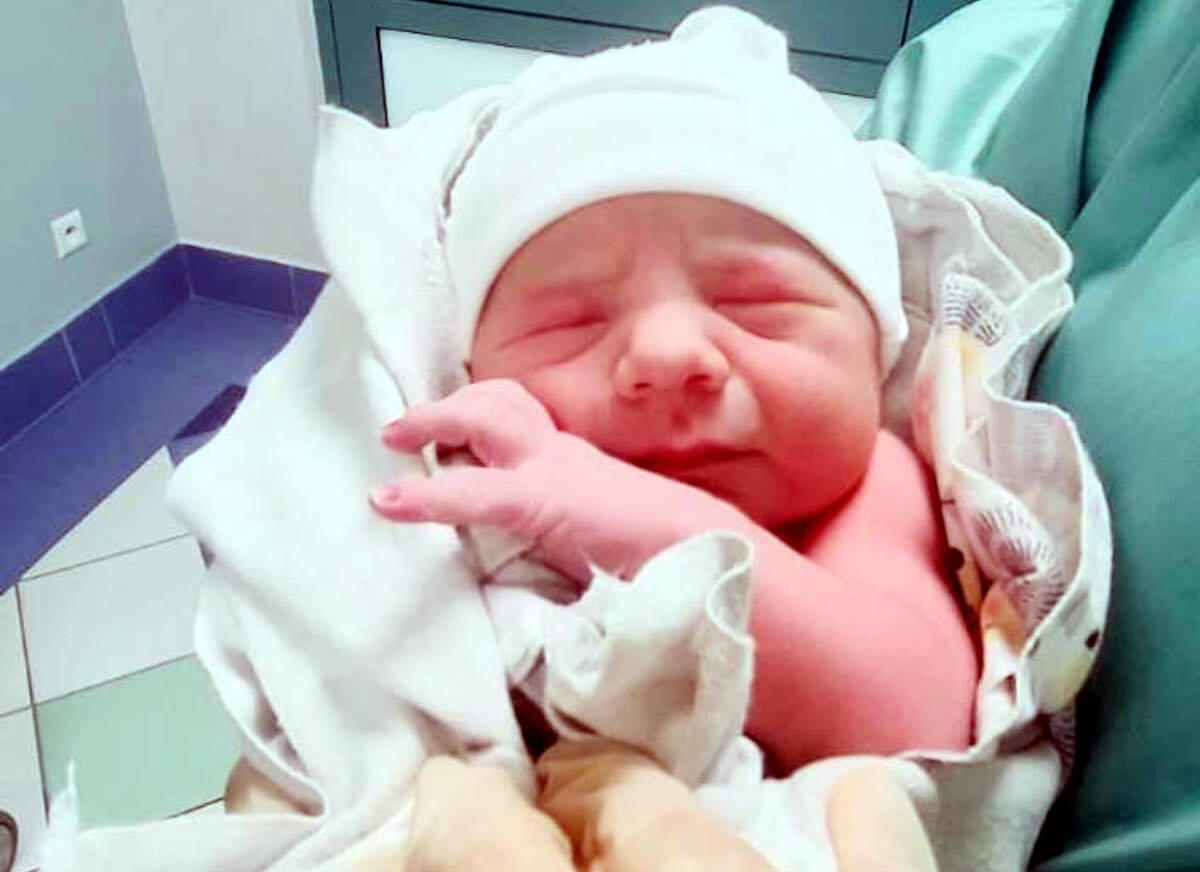 Miłosz to pierwsze dziecko 2026 roku urodzone w Mikołowie