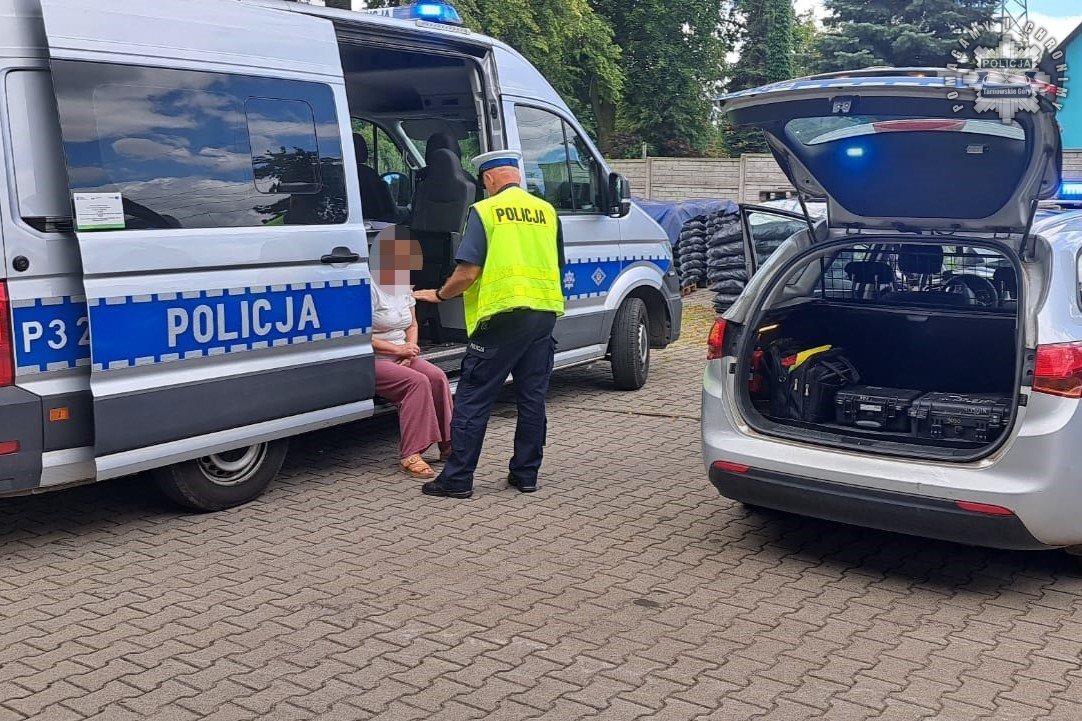 Pijana kierowała samochodem, Zbrosławice