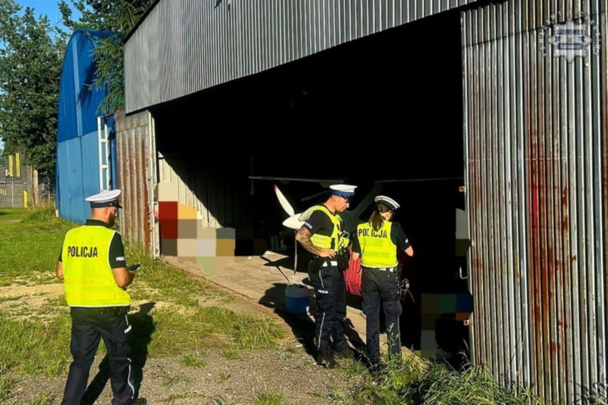 Pijany pilot samolotu Katowice Muchowiec 3