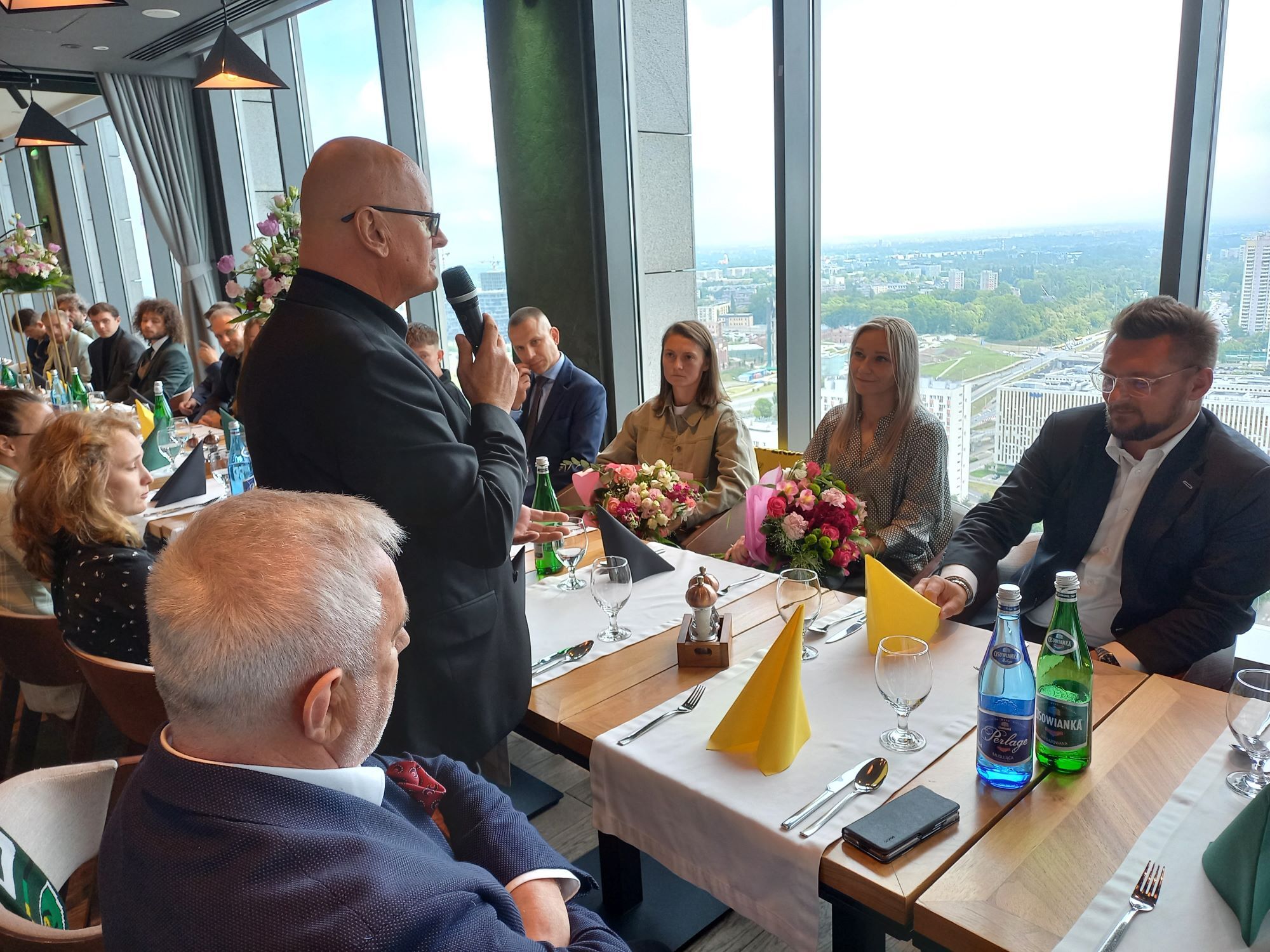 Piłkarki GKS Katowice spotkały się z prezydentem Katowic