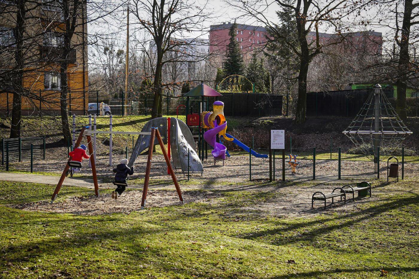 Plac zabaw w Parku Załęskim