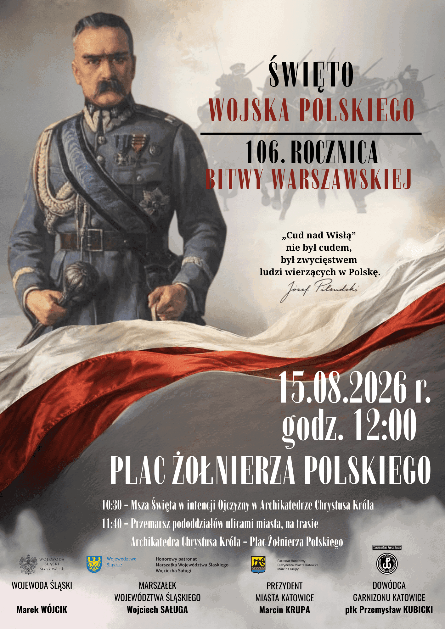 Plakat Święto Wojska Polskiego 2026