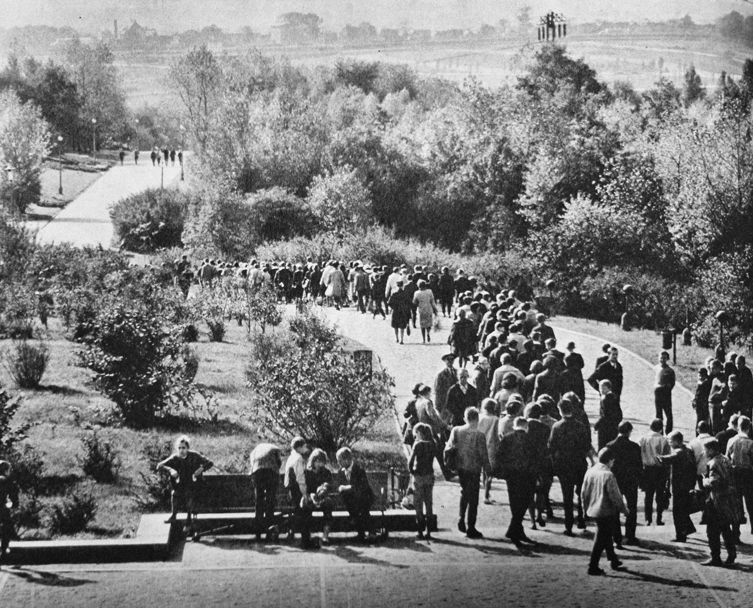 Pod Planetarium przed laty