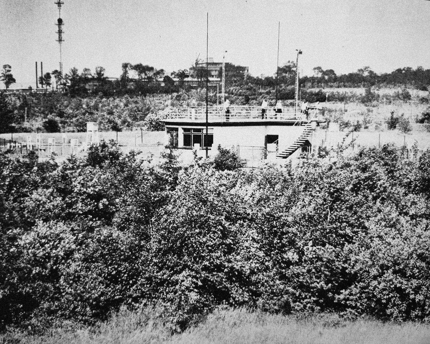 Widok z Planetarium Śląskiego przed laty