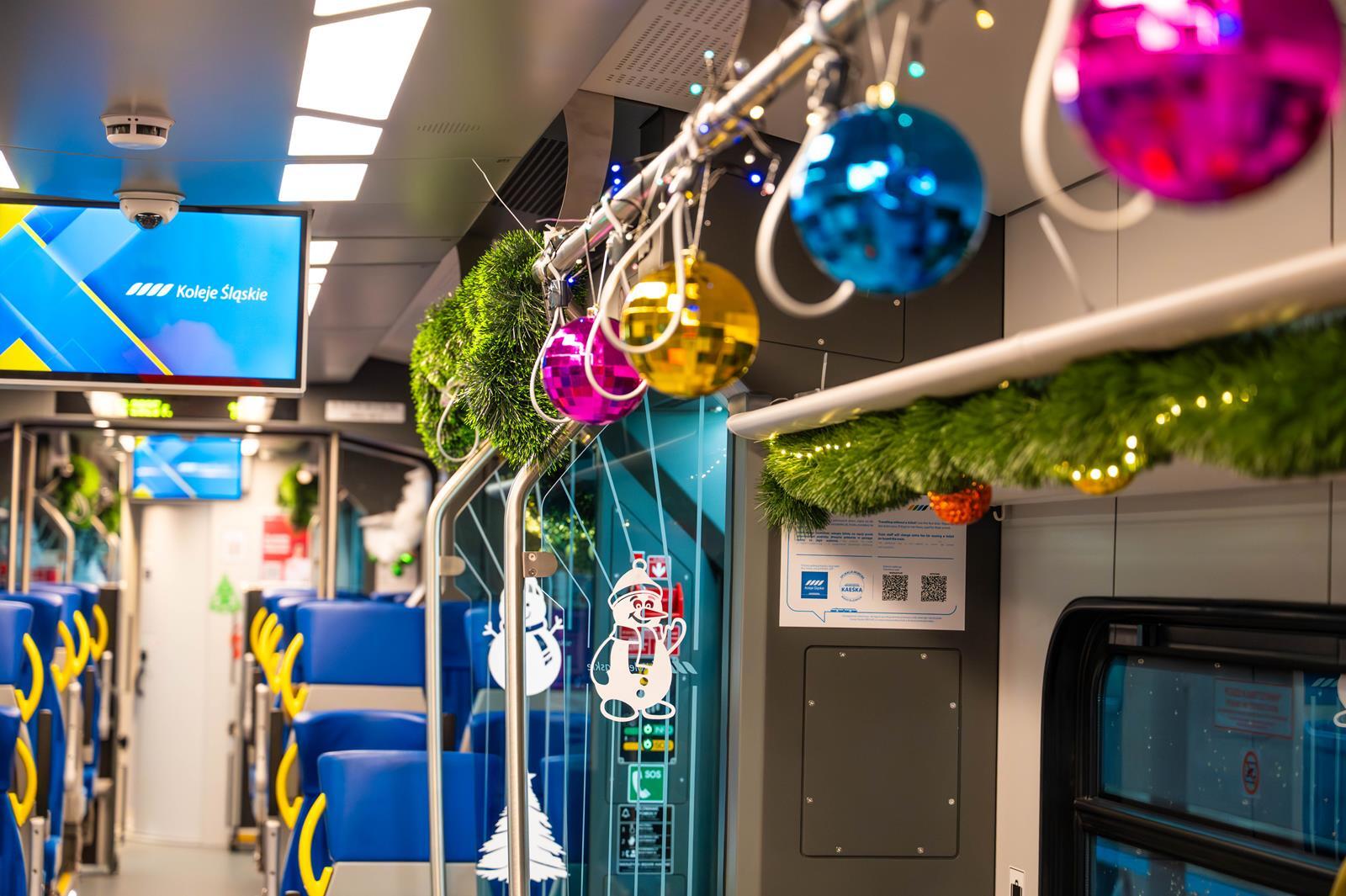 Pociag swiateczny Koleje Slaskie 11