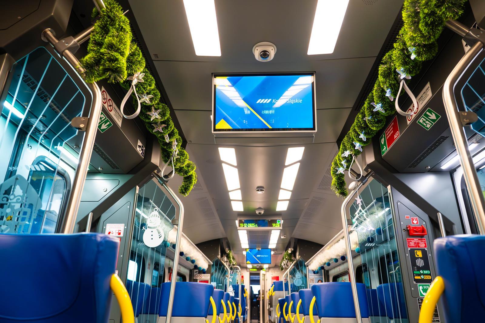 Pociag swiateczny Koleje Slaskie 12