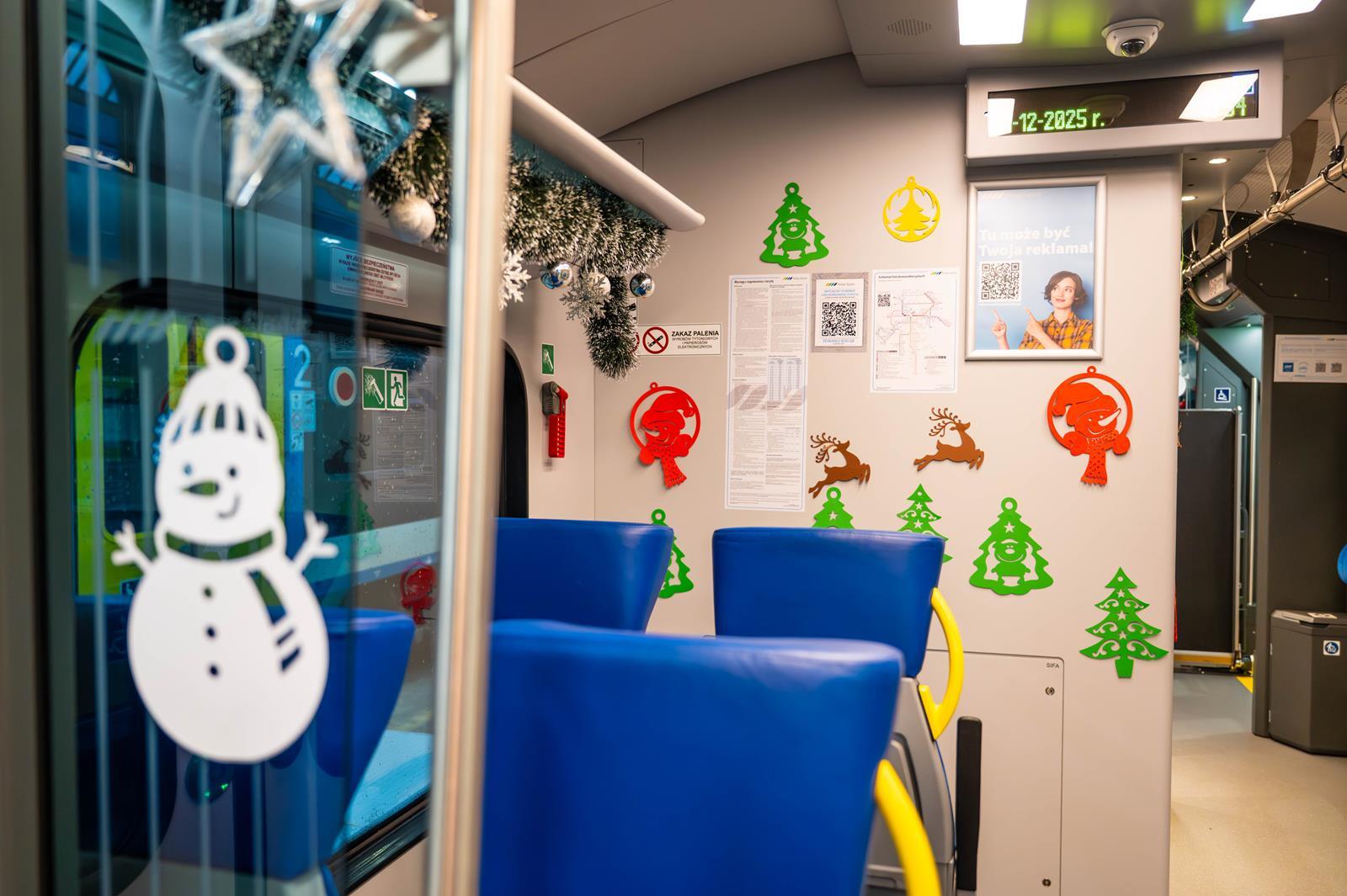 Pociag swiateczny Koleje Slaskie 4