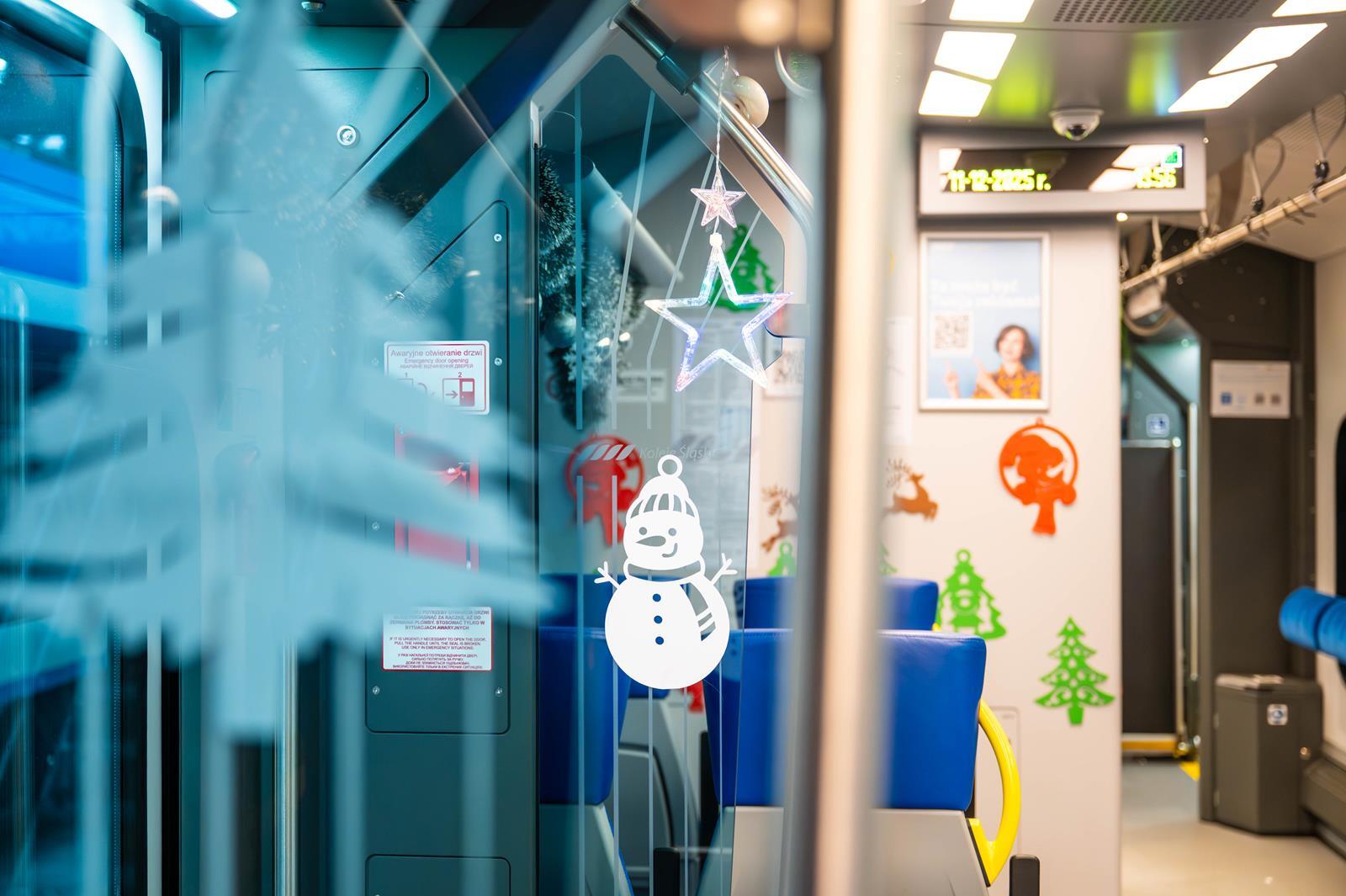 Pociag swiateczny Koleje Slaskie 5