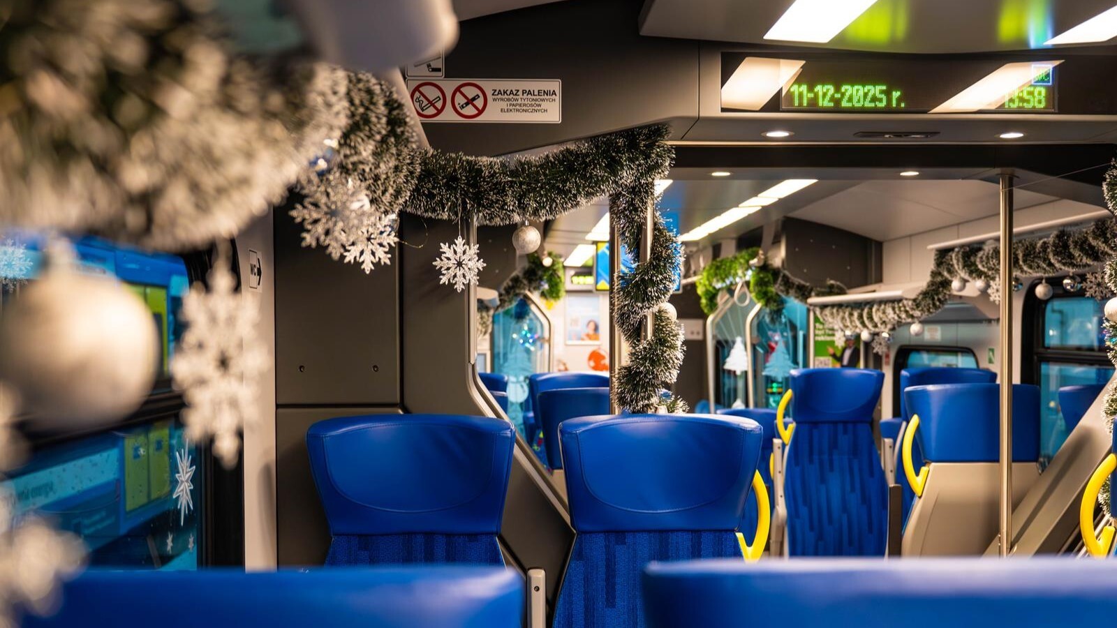Świąteczny pociąg Kolei Śląskich