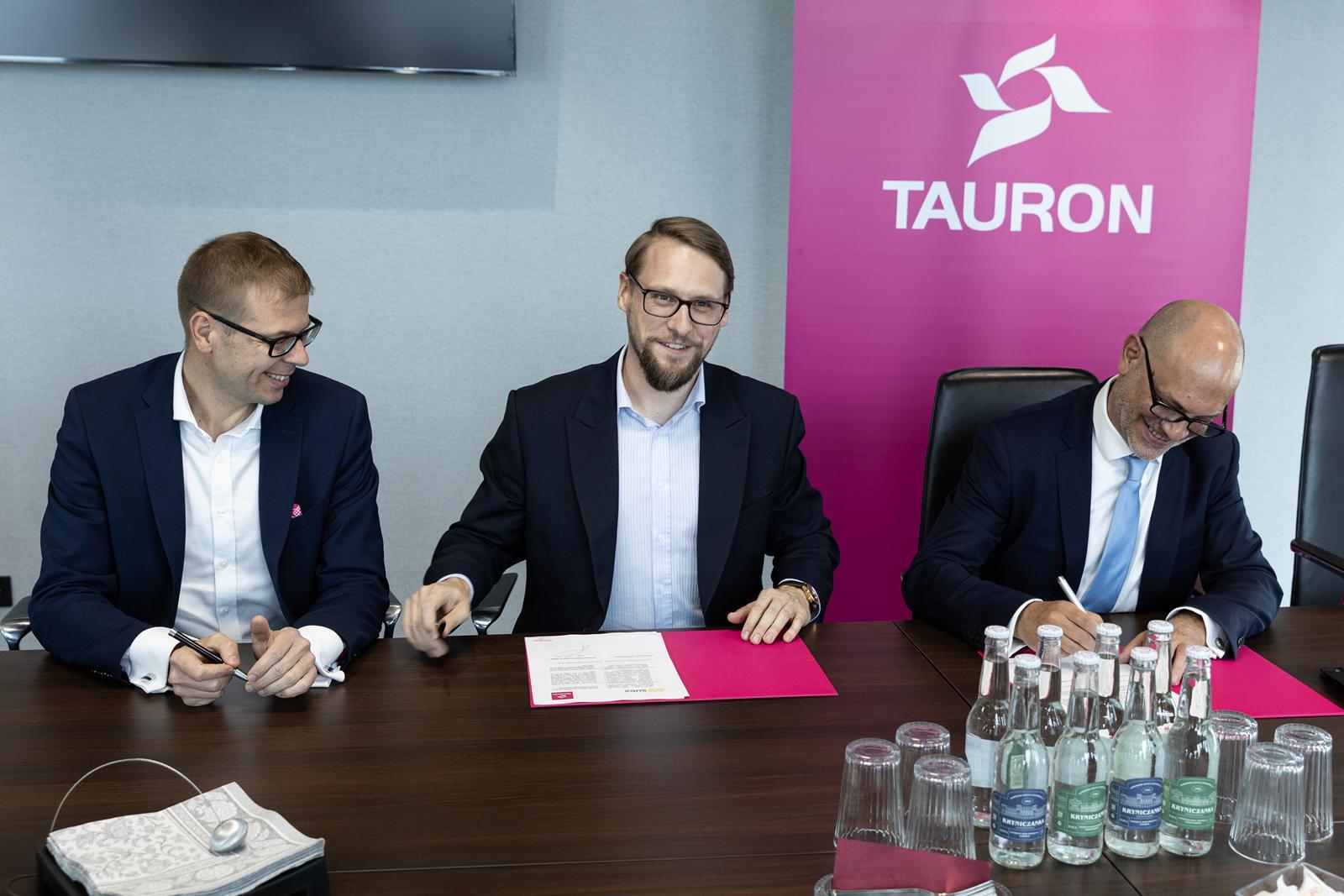 Podpisanie umowy, Grupa Tauron
