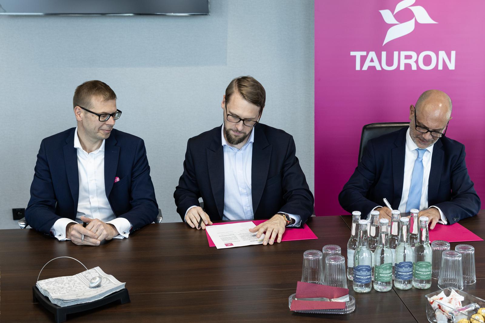 Podpisanie umowy, Grupa Tauron