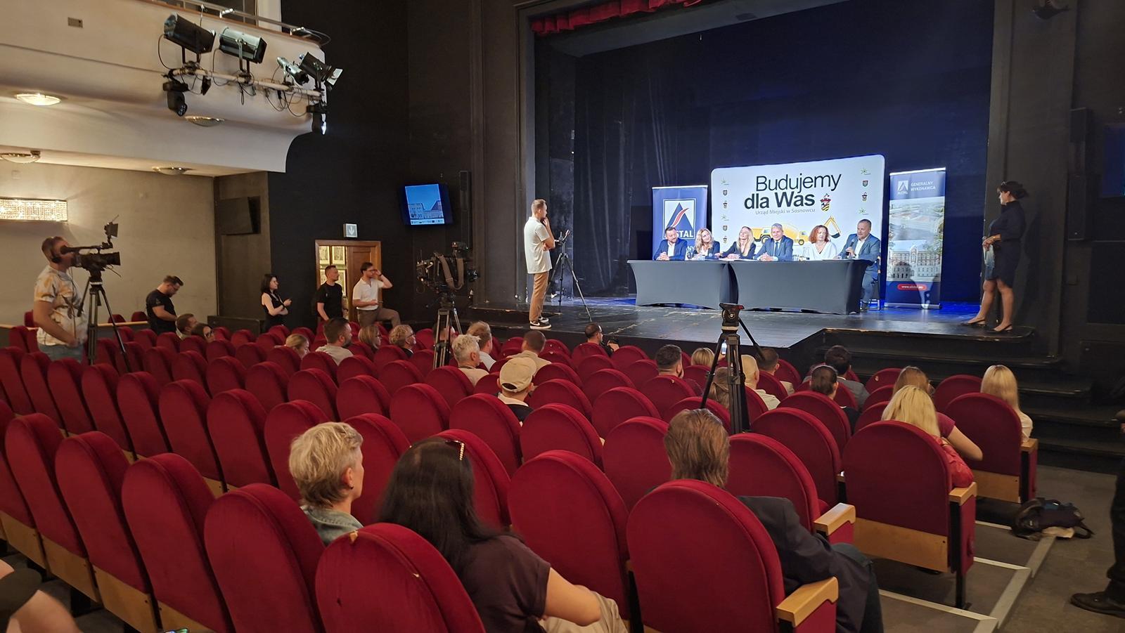 Podpisanie umowy na przebudowę Teatru Zagłębia