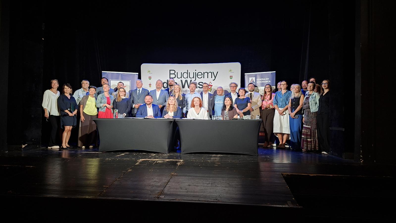 Podpisanie umowy na przebudowę Teatru Zagłębia