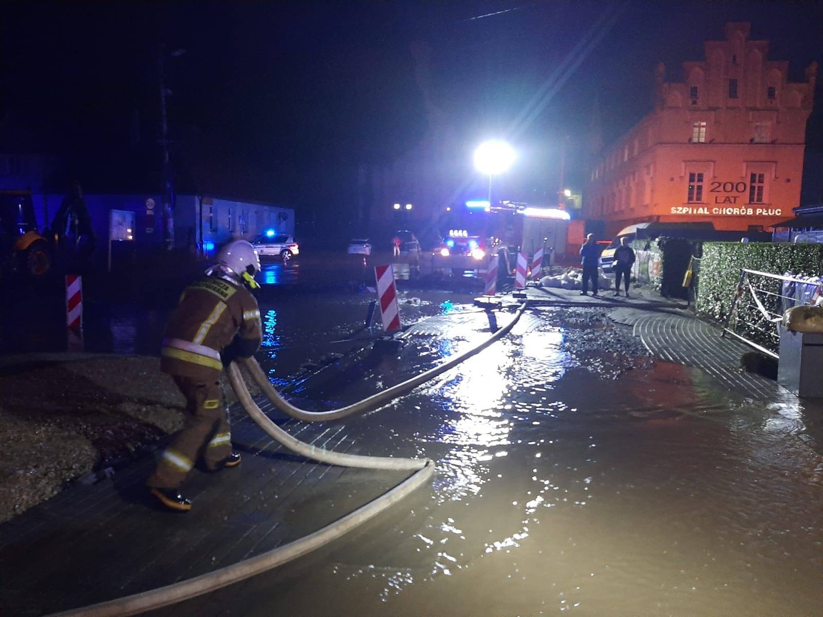 Podtopienia w powiecie gliwickim