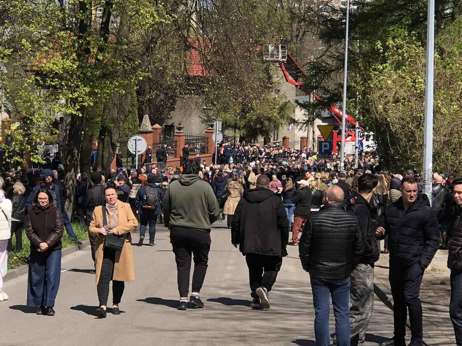 Pogrzeb Lukasza Litewki Sosnowiec 8 Copy