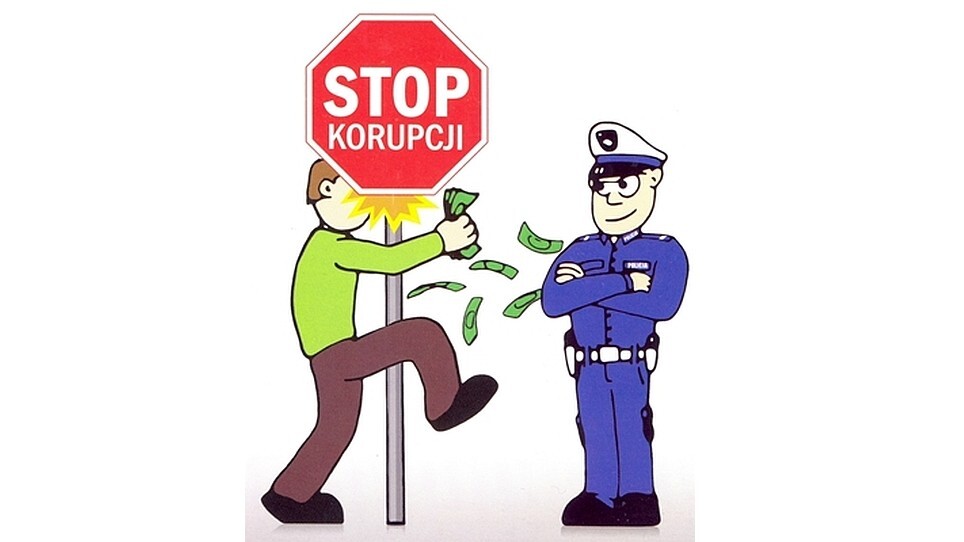 Stop korupcji. Materiały policyjne.