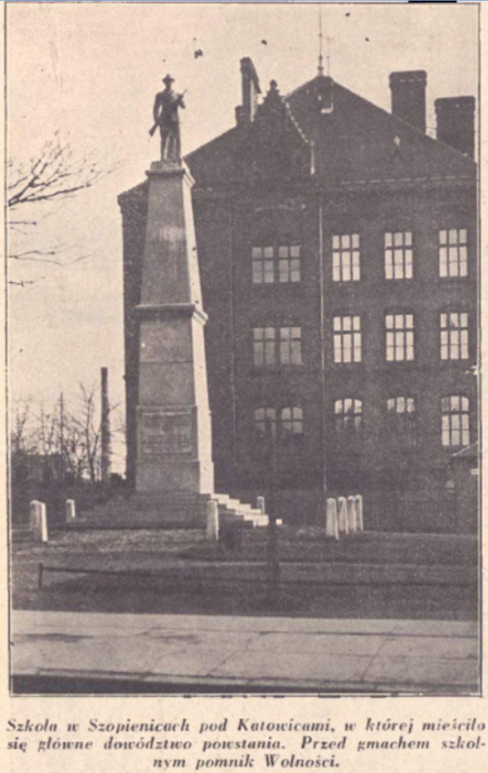 Pomnik Wolności, Roździeń, 1931