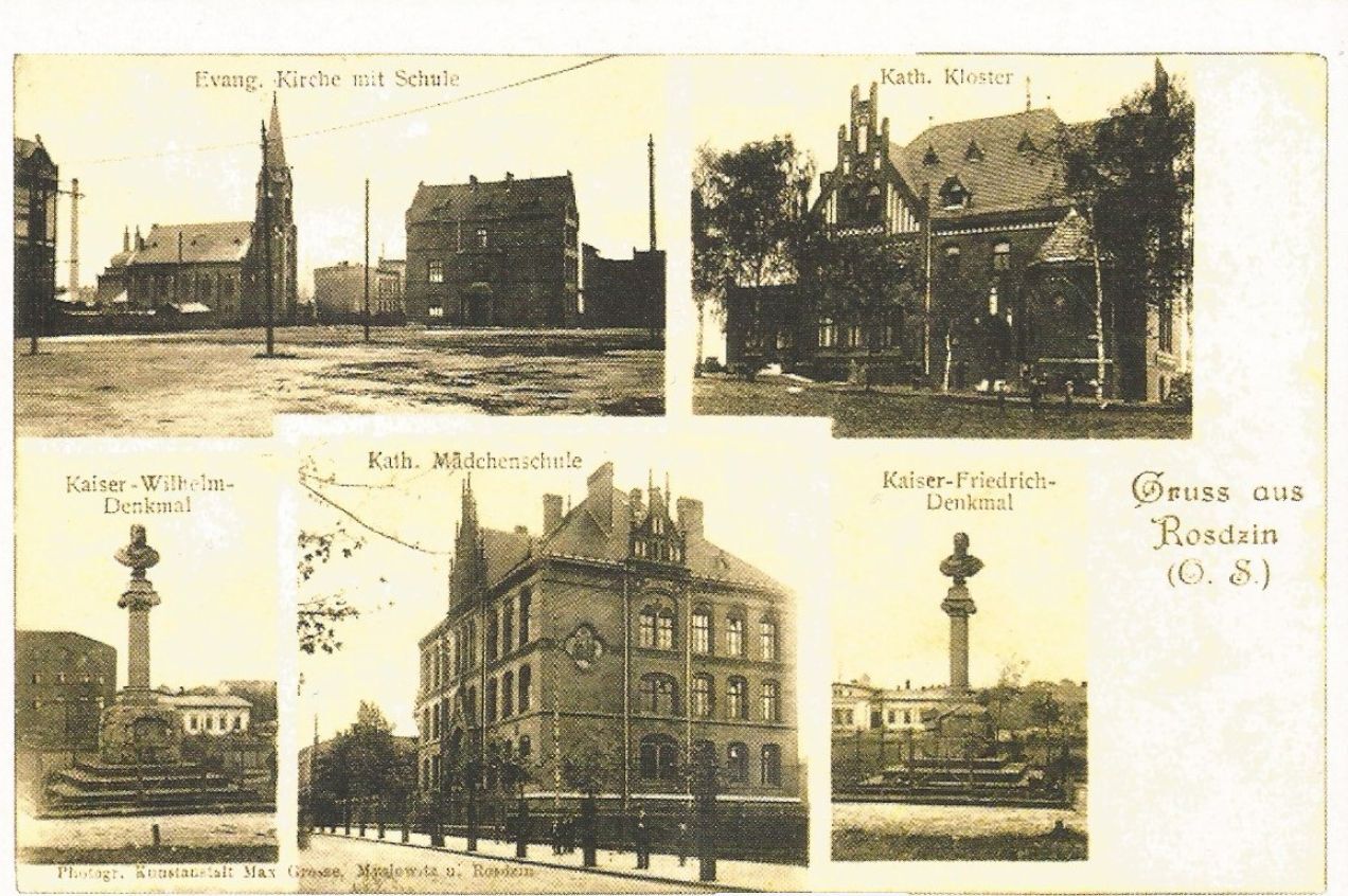 Pomniki dwóch cesarzy w Roździeniu