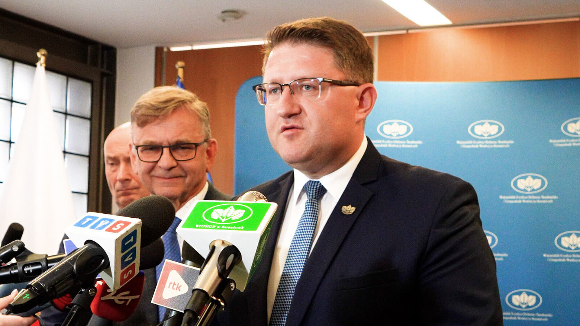 Prezes WFOŚIGW Mateusz Pindel