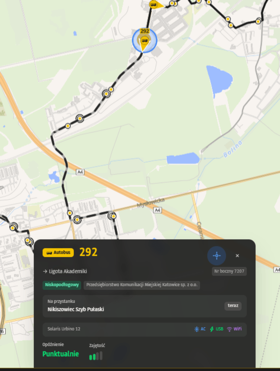 Portal Systemu Dynamicznej Informacji Pasażerskiej ZTM