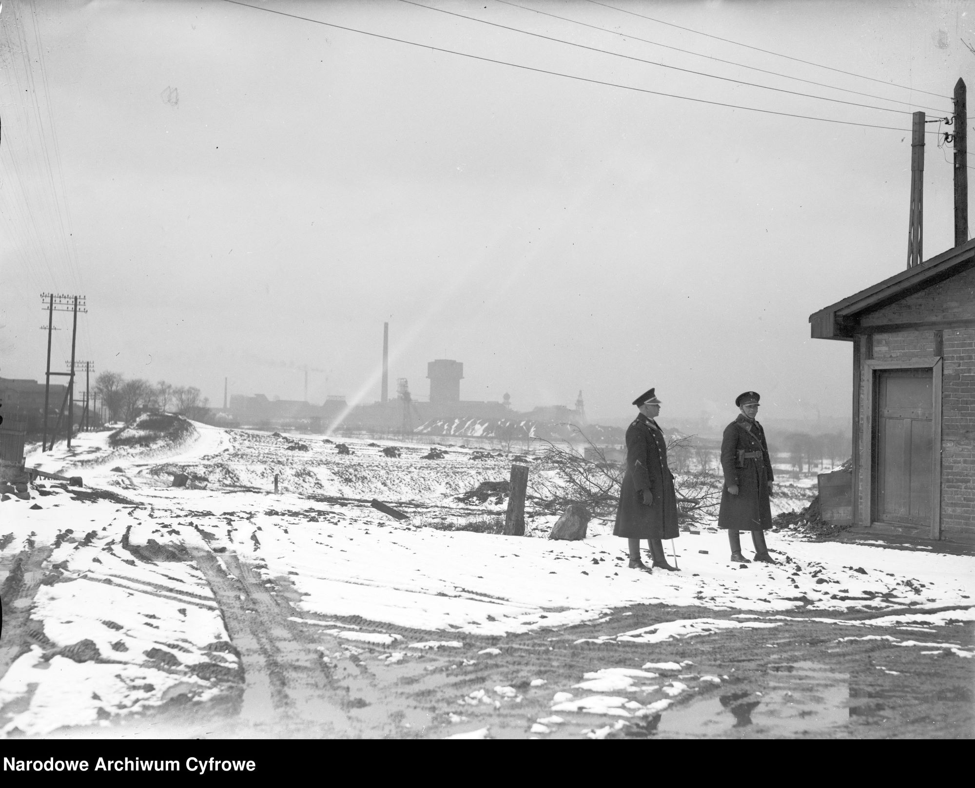 Przejście graniczne na granicy polsko-niemieckiej w Łagiewnikach k. Bytomia (obecnie Bytom-Łagiewniki)