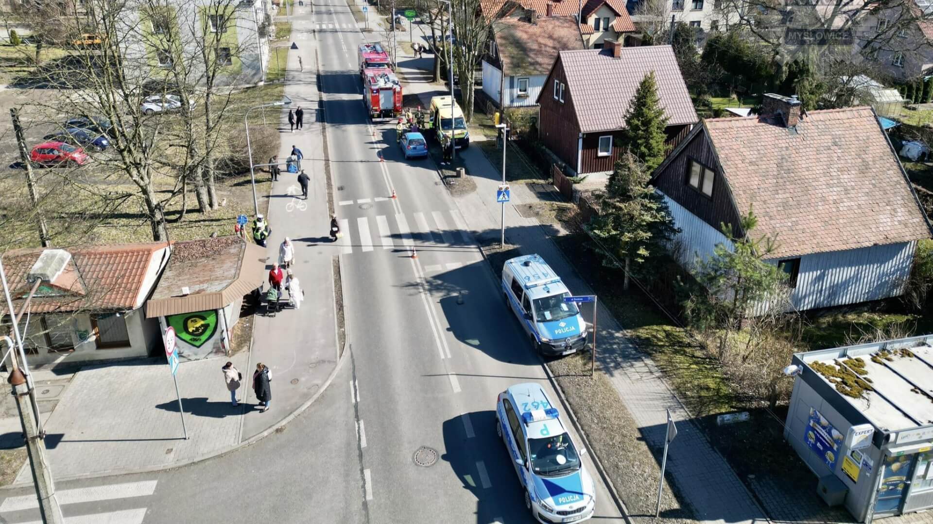 Potrącenie na przejściu dla pieszych, Mysłowice