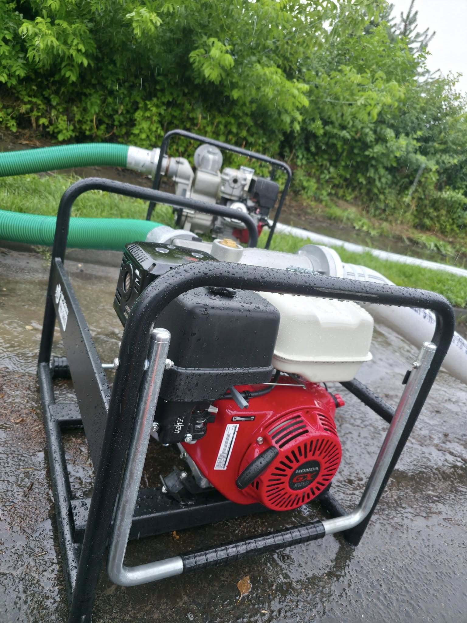 Podtopienia po nawałnicach w powiecie będzińskim. 28 lipca 2025.