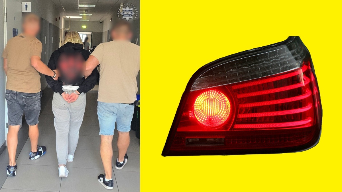 Zatrzymanie kobiety, która uciekała BMW przed Policją i zmyśliła kradzież pojazdu. 3 sierpnia 2025.