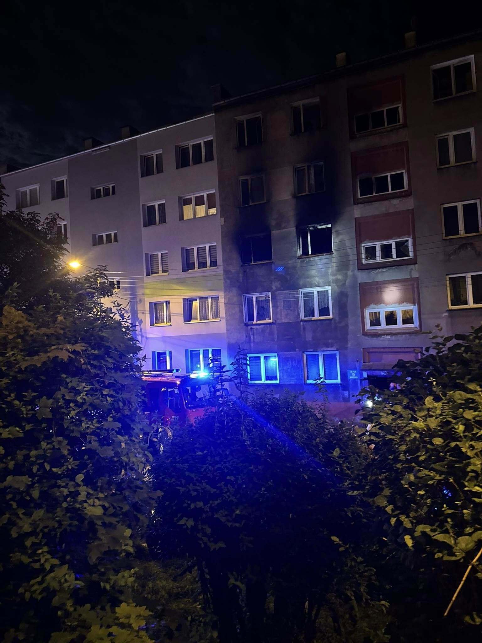 Pożar, Chorzów, Morcinka 15