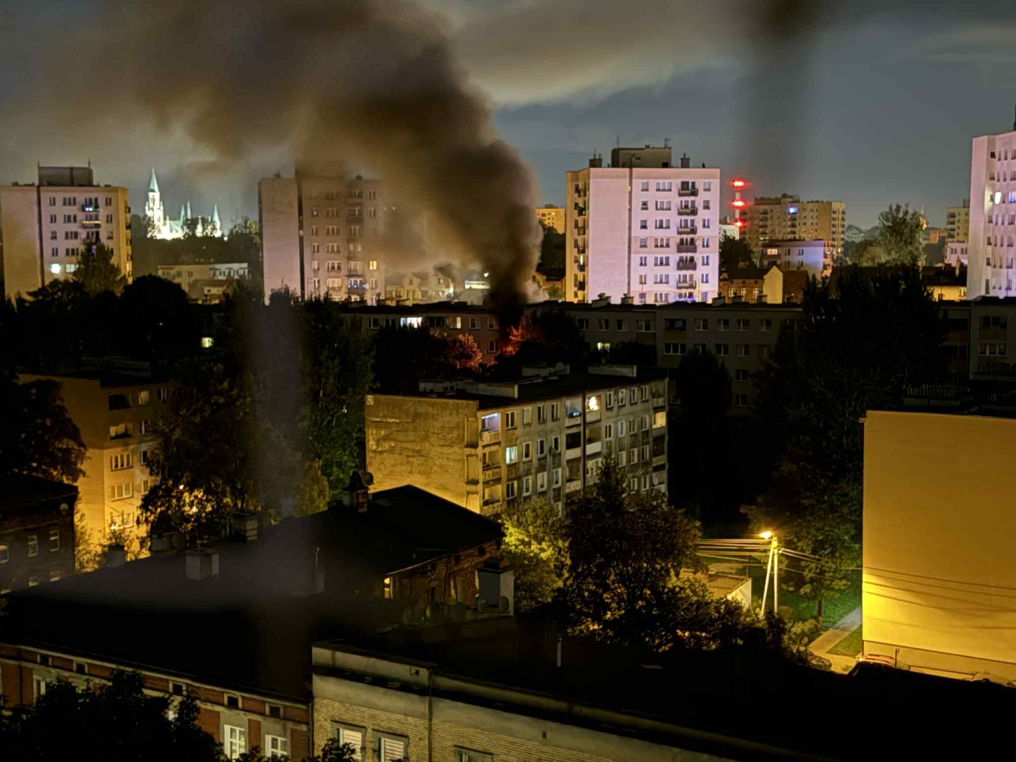 Pożar, Chorzów, Morcinka 15