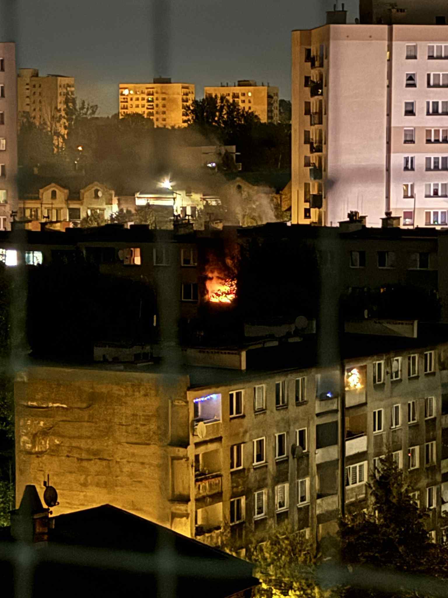 Pożar, Chorzów, Morcinka 15