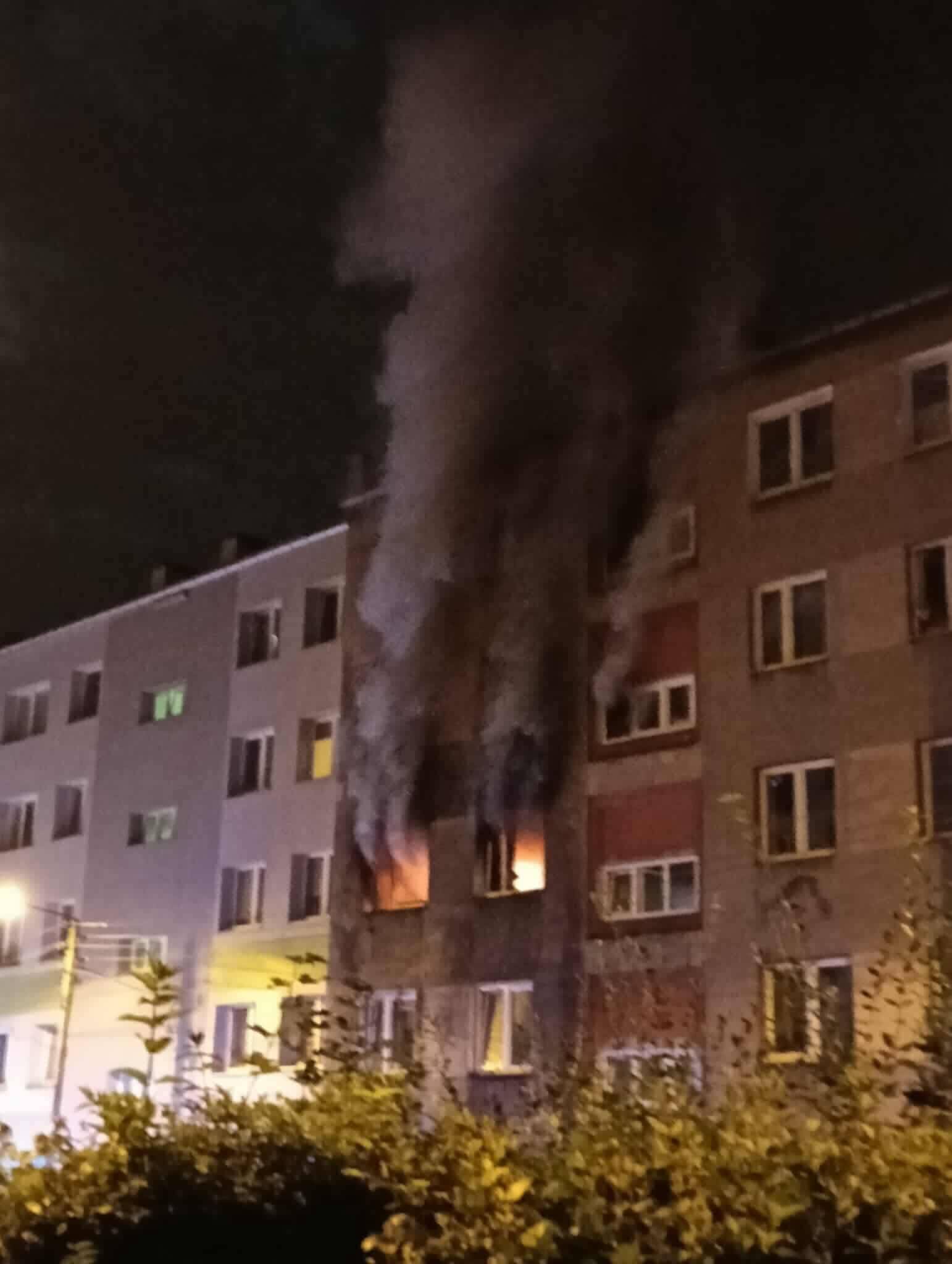 Pożar, Chorzów, Morcinka 15