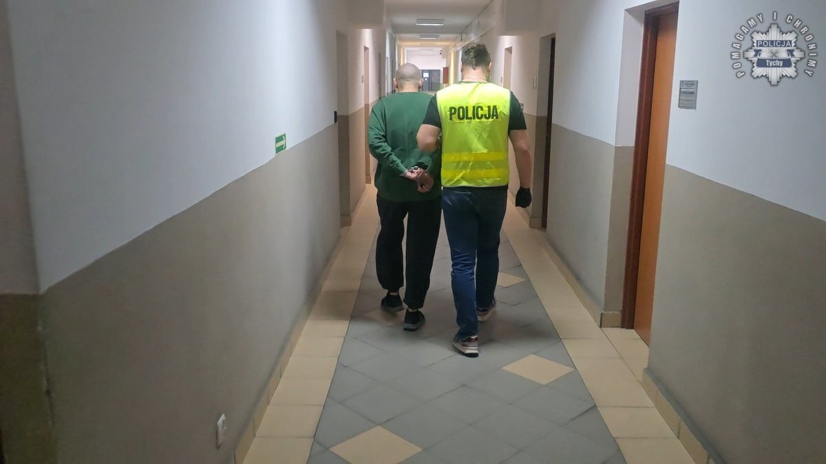 Pozar Einsteina Tychy podejrzany
