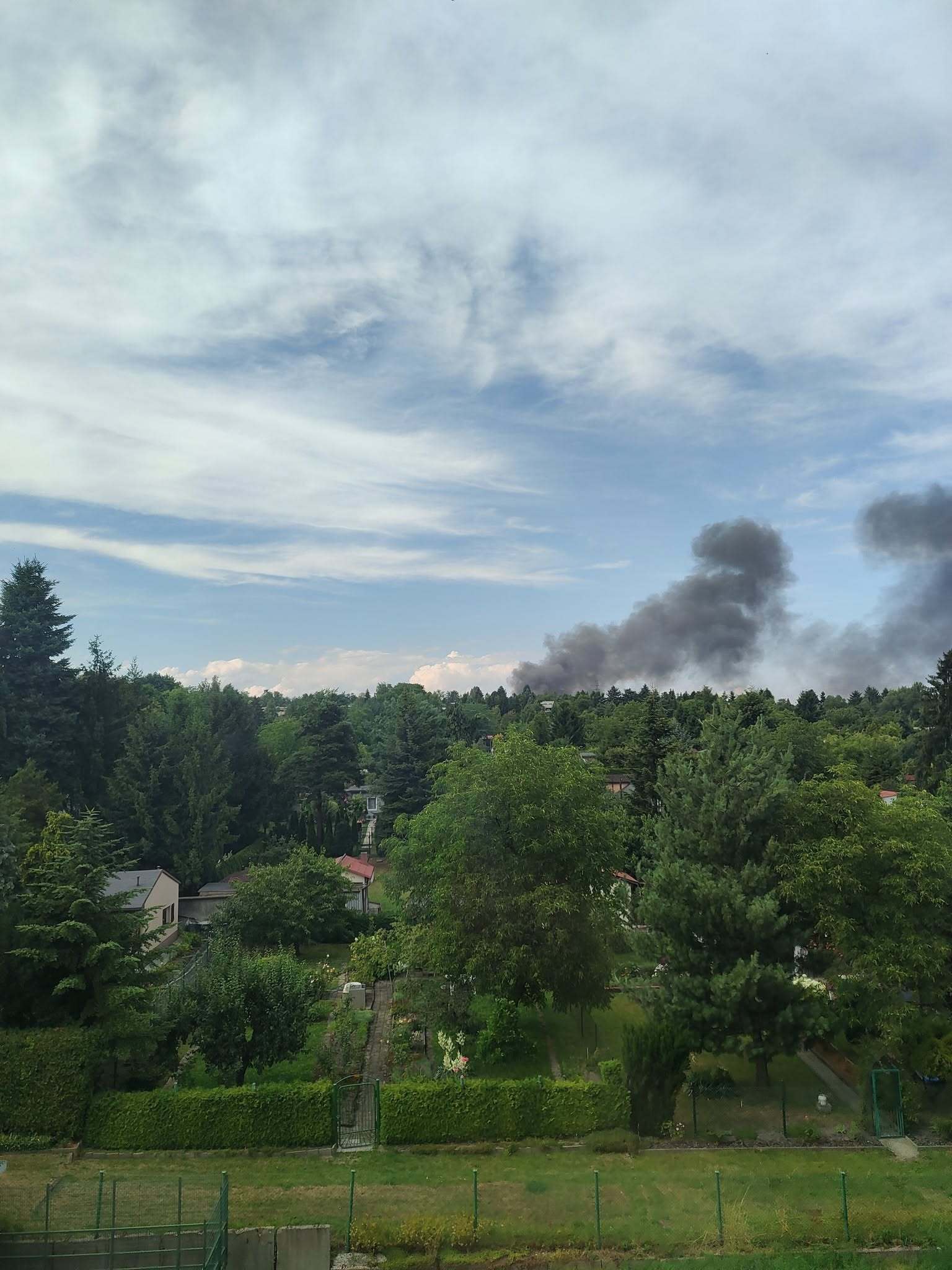 Pożar, hala przy ul. Chemicznej, Siemianowice Śl.